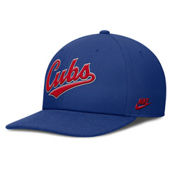 Royal Chicago Cubs Nike Pro Performance Snapback Hat