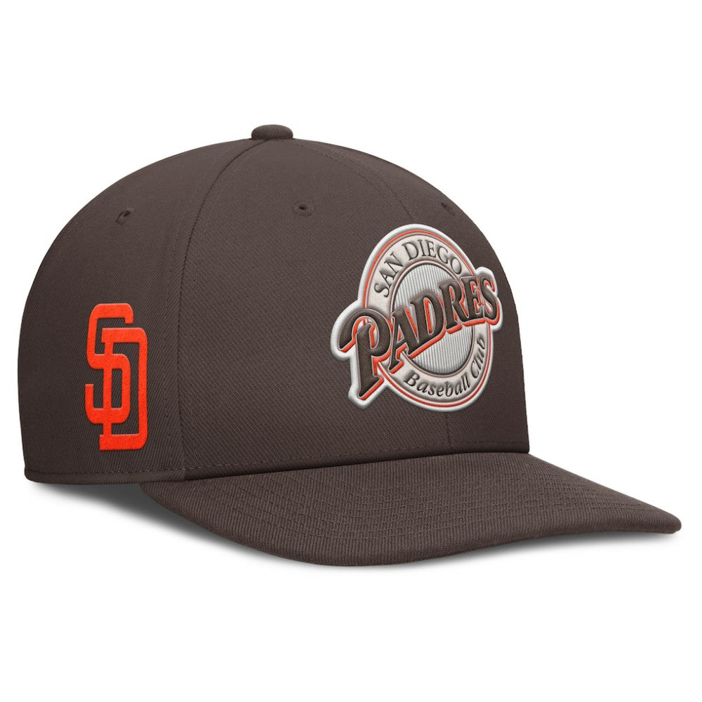 Brown San Diego Padres Nike Pro Performance Snapback Hat