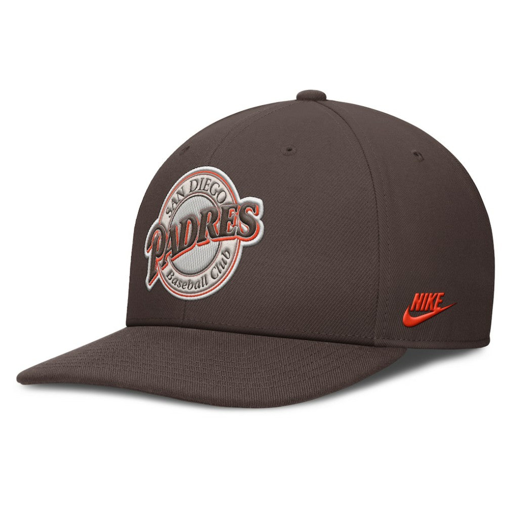 Brown San Diego Padres Nike Pro Performance Snapback Hat