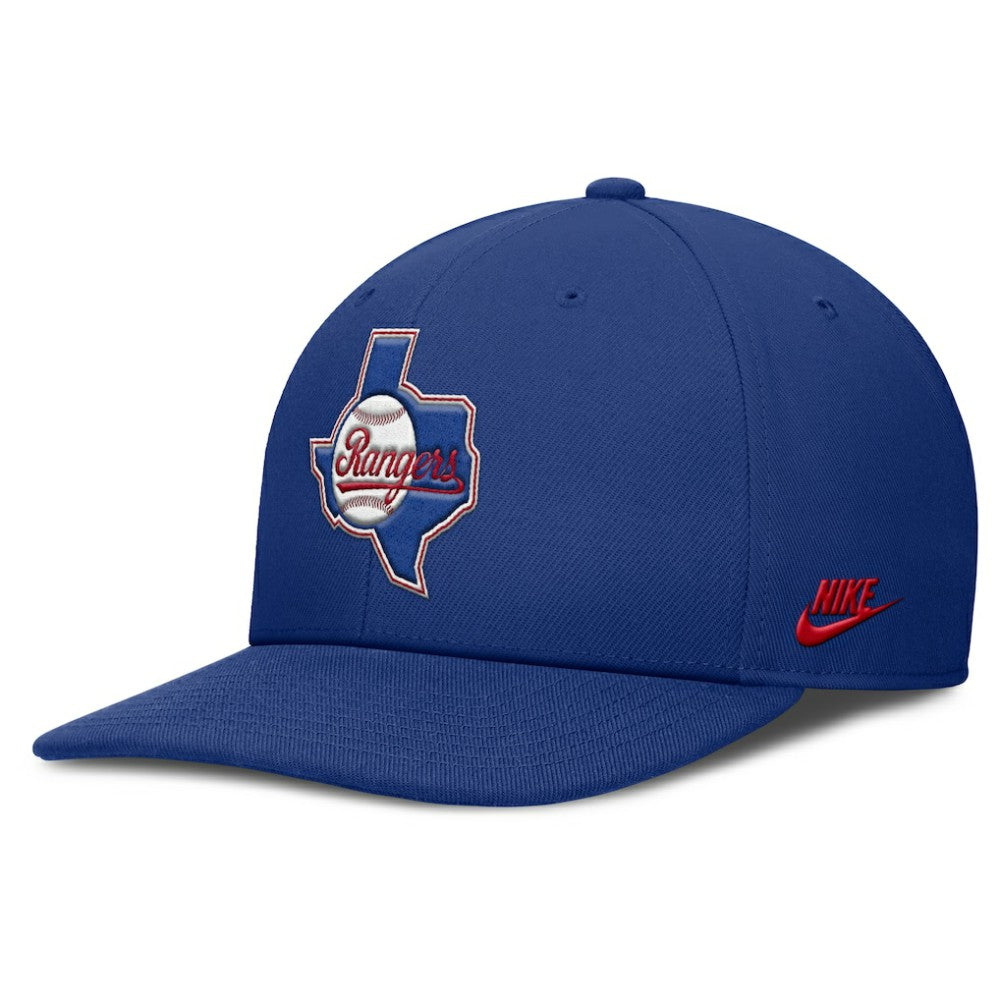 Royal Texas Rangers Nike Pro Performance Snapback Hat
