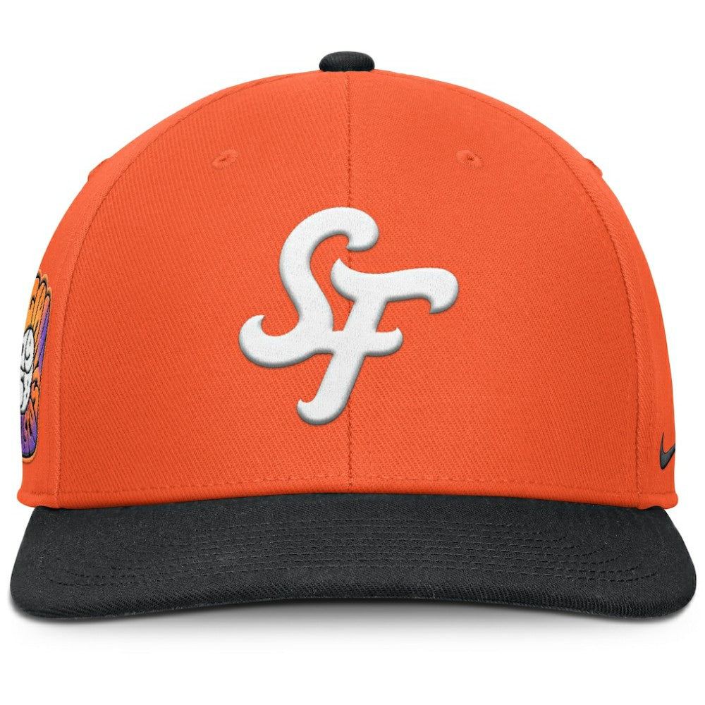 Orange San Francisco Giants Nike 2025 City Connect Pro Performance Snapback Hat