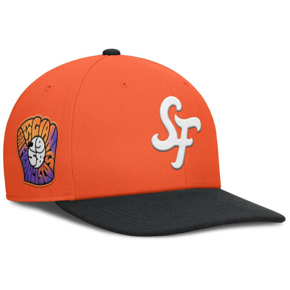 Orange San Francisco Giants Nike 2025 City Connect Pro Performance Snapback Hat