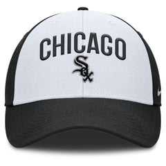White/Black Chicago White Sox Nike Club Performance Adjustable Hat