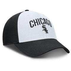 White/Black Chicago White Sox Nike Club Performance Adjustable Hat