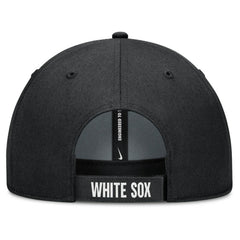 White/Black Chicago White Sox Nike Club Performance Adjustable Hat