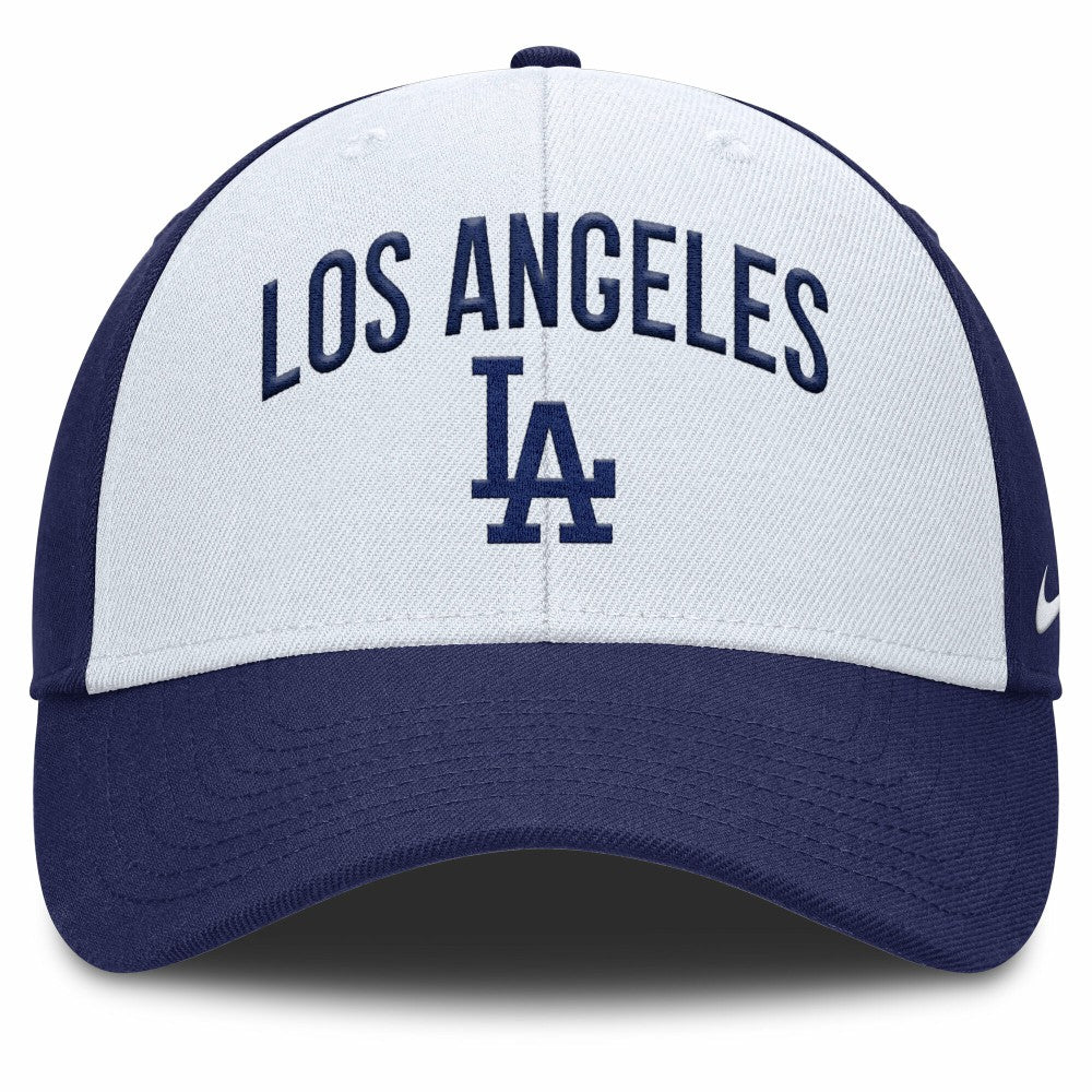 White/Royal Los Angeles Dodgers Nike Club Performance Adjustable Hat