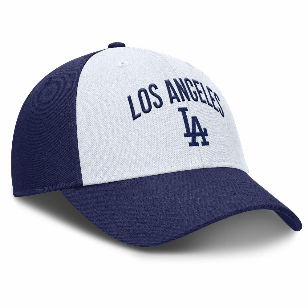 White/Royal Los Angeles Dodgers Nike Club Performance Adjustable Hat