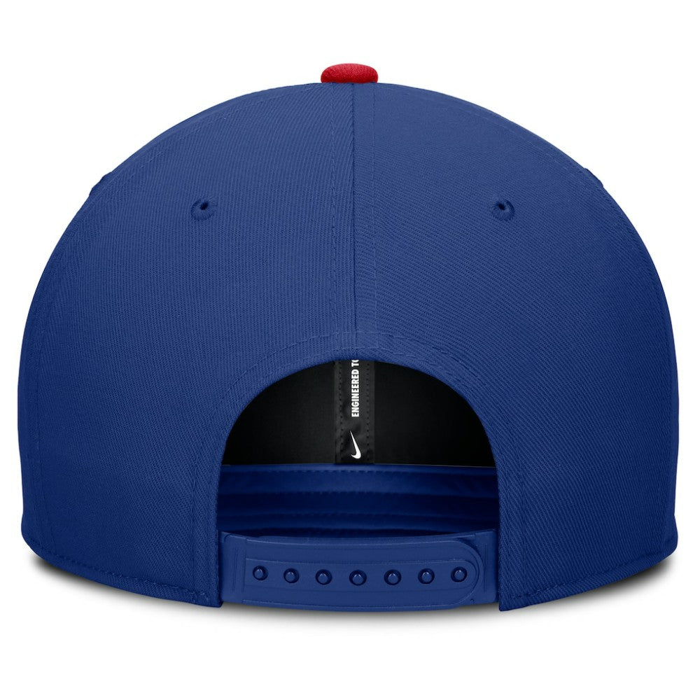 Royal/Red Texas Rangers Nike Pro Performance Snapback Hat