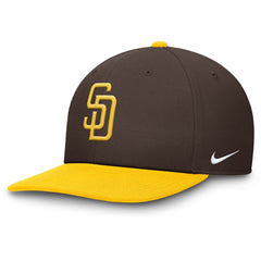Brown/Gold San Diego Padres Nike Pro Performance Snapback Hat