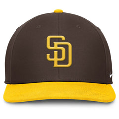 Brown/Gold San Diego Padres Nike Pro Performance Snapback Hat