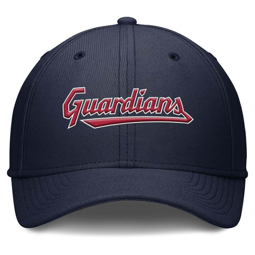 Navy Cleveland Guardians Nike Rise Performance Flex Hat