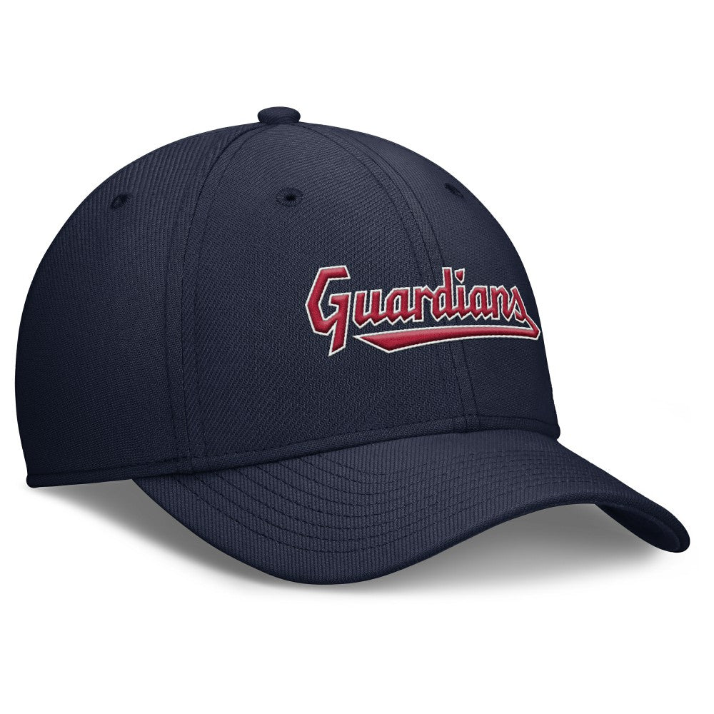 Navy Cleveland Guardians Nike Rise Performance Flex Hat