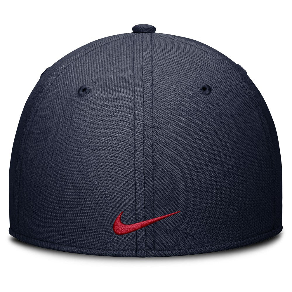 Navy Cleveland Guardians Nike Rise Performance Flex Hat