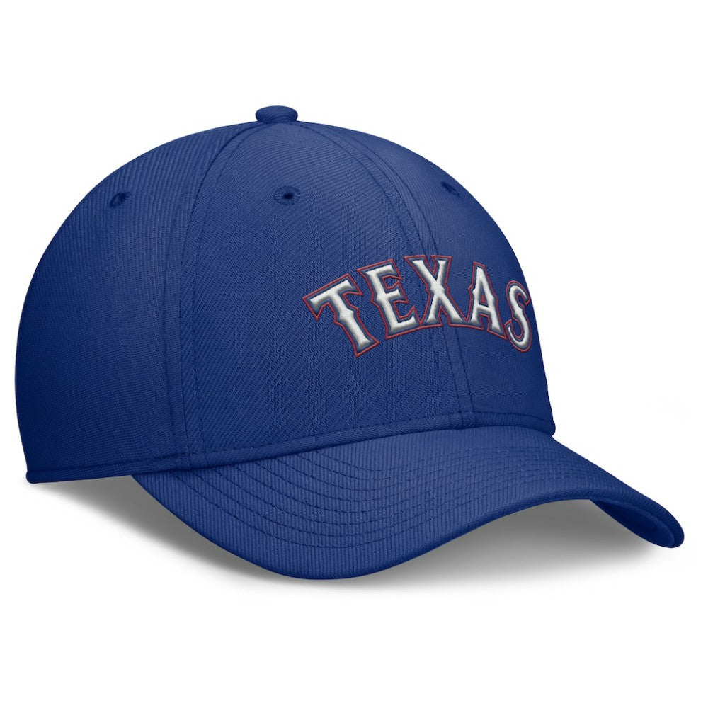 Royal Texas Rangers Nike Rise Performance Flex Hat