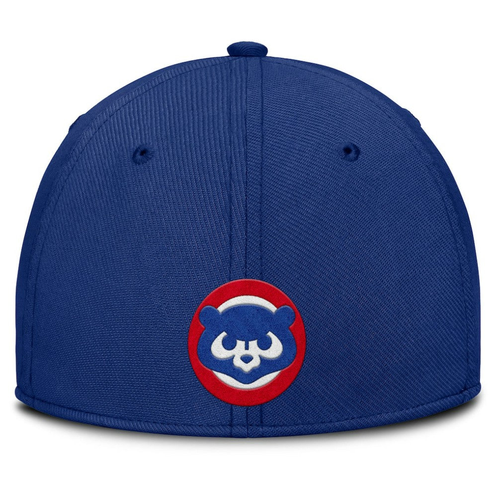 Gray/Royal Chicago Cubs Nike Rise Swoosh Performance Flex Hat