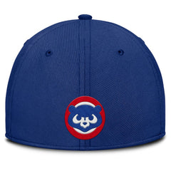 Gray/Royal Chicago Cubs Nike Rise Swoosh Performance Flex Hat