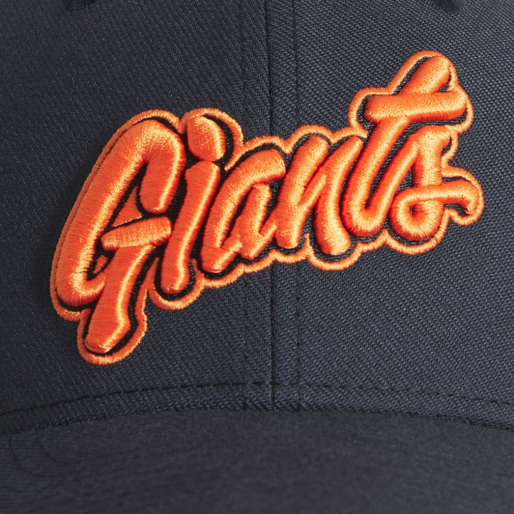 Black San Francisco Giants Nike 2025 City Connect Rise Swoosh Performance Flex Hat