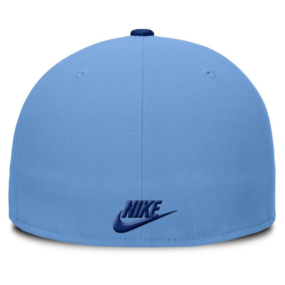 Light Blue Chicago Cubs Nike Cooperstown Two-Tone Dri-FIT Round Bill True Fitted Hat