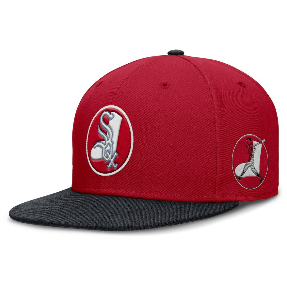 Red Chicago White Sox Nike Cooperstown Two-Tone Dri-FIT Round Bill True Fitted Hat
