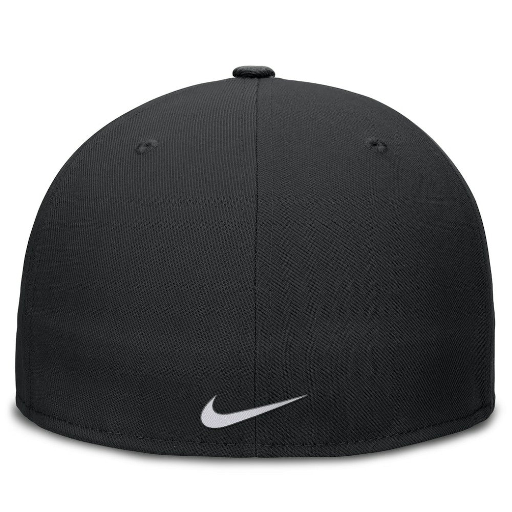 Black Arizona Diamondbacks Nike Wordmark Dri-FIT Round Bill True Fitted Hat