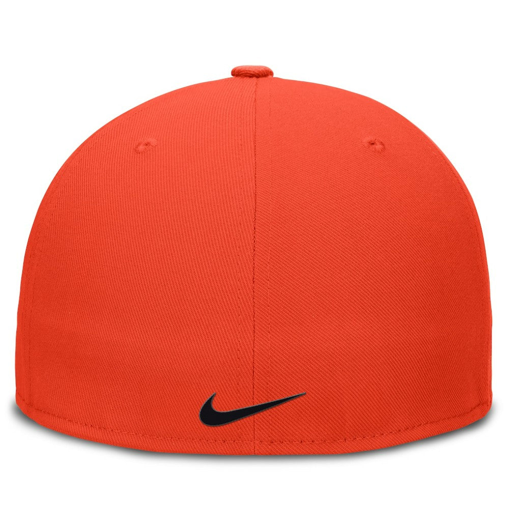 Orange San Francisco Giants Nike Wordmark Dri-FIT Round Bill True Fitted Hat