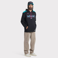 Black Miami Marlins Nike 2025 City Connect Performance Fitted Hat