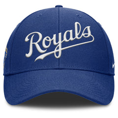 Royal Kansas City Royals Nike Rise Gaberdine Adjustable Hat