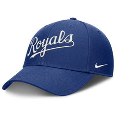 Royal Kansas City Royals Nike Rise Gaberdine Adjustable Hat