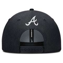 Navy Atlanta Braves Nike Rise Gaberdine Adjustable Hat