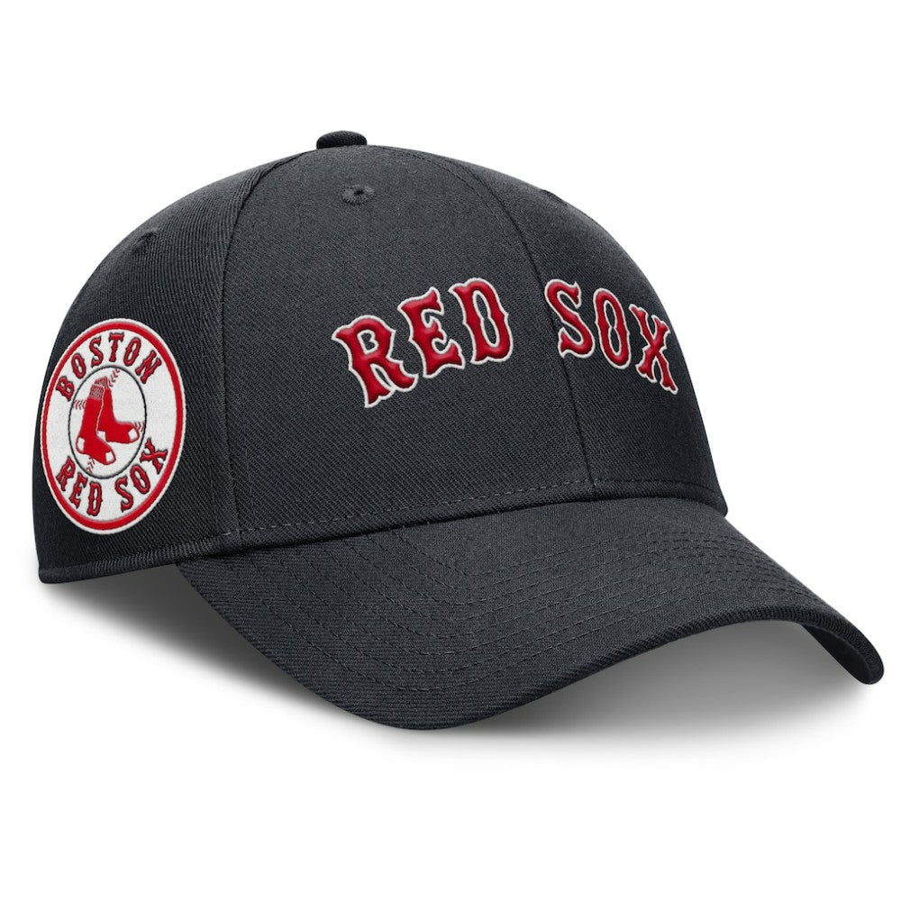 Navy Boston Red Sox Nike Rise Gaberdine Adjustable Hat