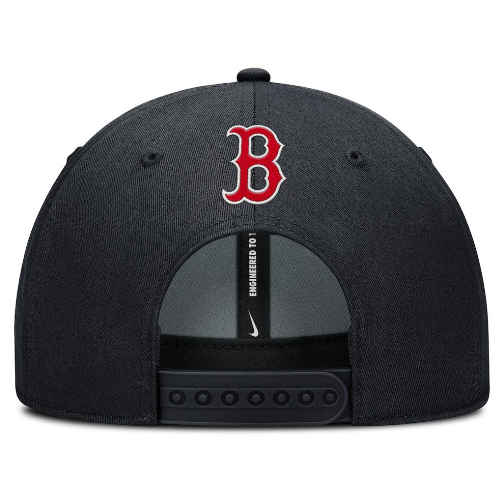 Navy Boston Red Sox Nike Rise Gaberdine Adjustable Hat
