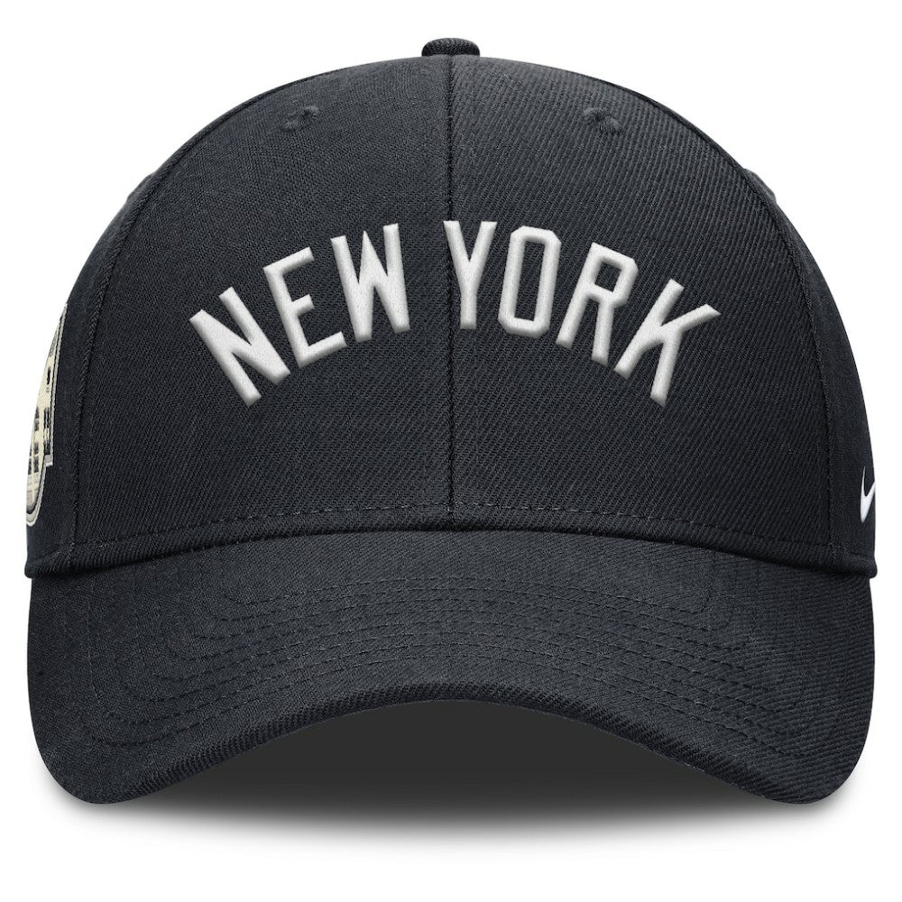 Navy New York Yankees Nike Rise Gaberdine Adjustable Hat