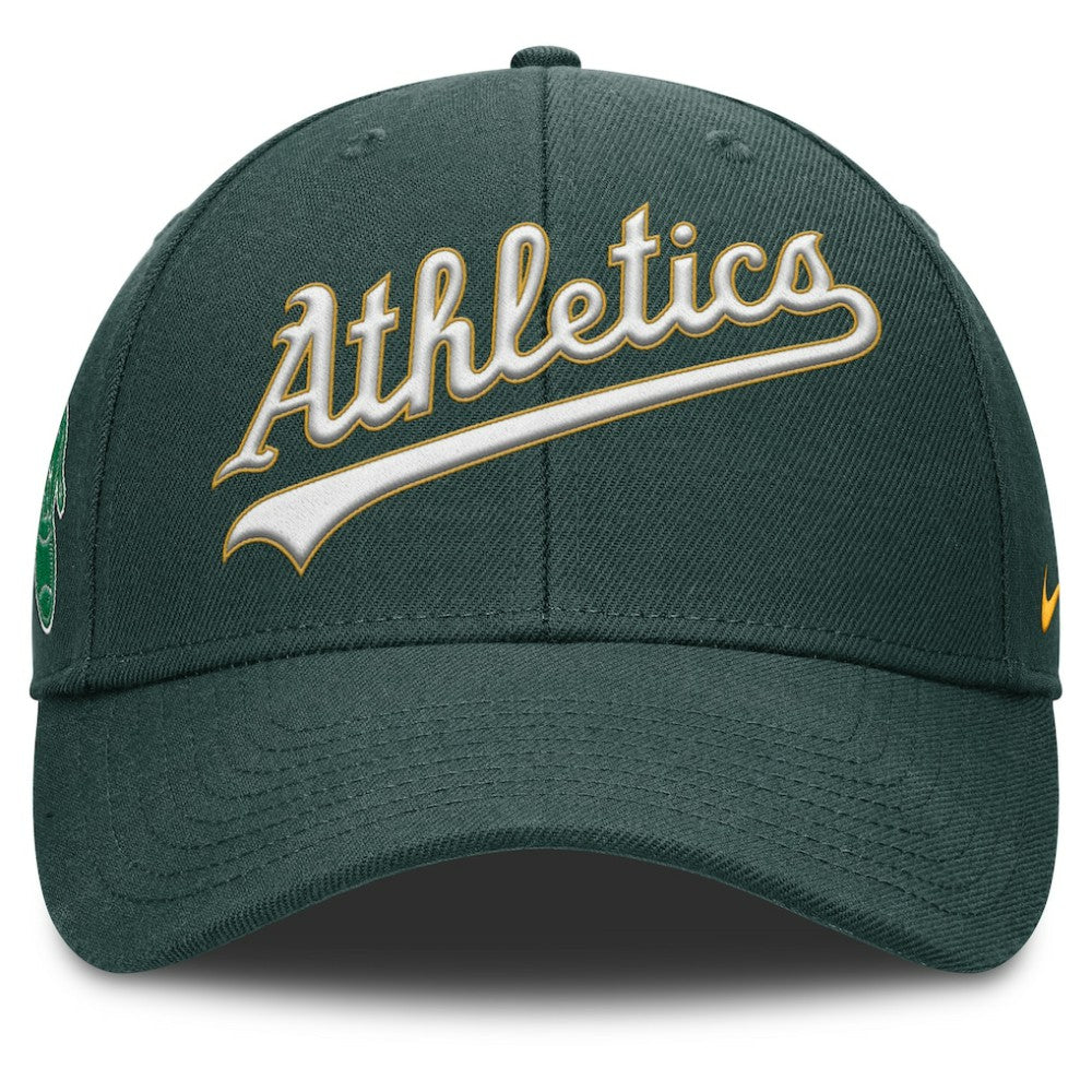 Green Athletics Nike Rise Gaberdine Adjustable Hat