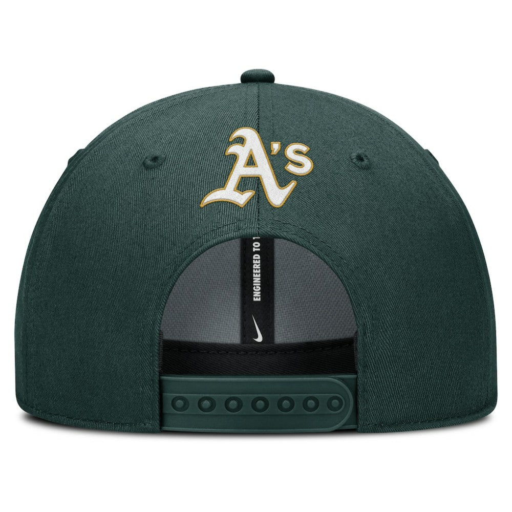 Green Athletics Nike Rise Gaberdine Adjustable Hat