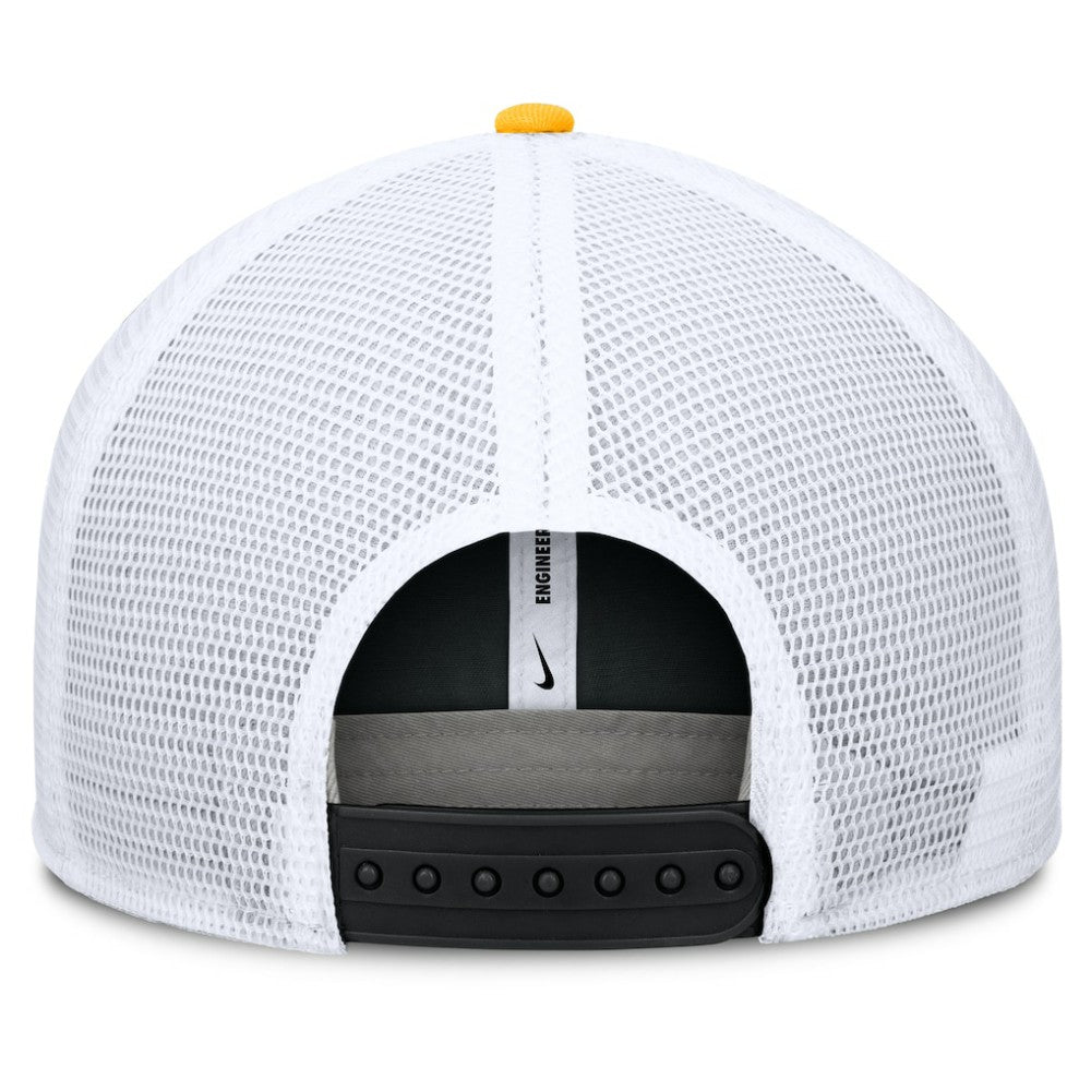 Black Pittsburgh Pirates Nike Pro Trucker Snapback Hat