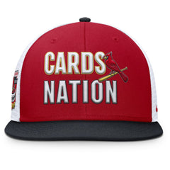 Red St. Louis Cardinals Nike Pro Trucker Snapback Hat