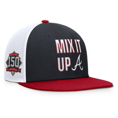 Navy/Red Atlanta Braves Nike Pro Performance Trucker Snapback Hat