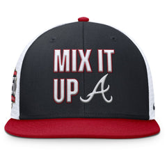 Navy/Red Atlanta Braves Nike Pro Performance Trucker Snapback Hat