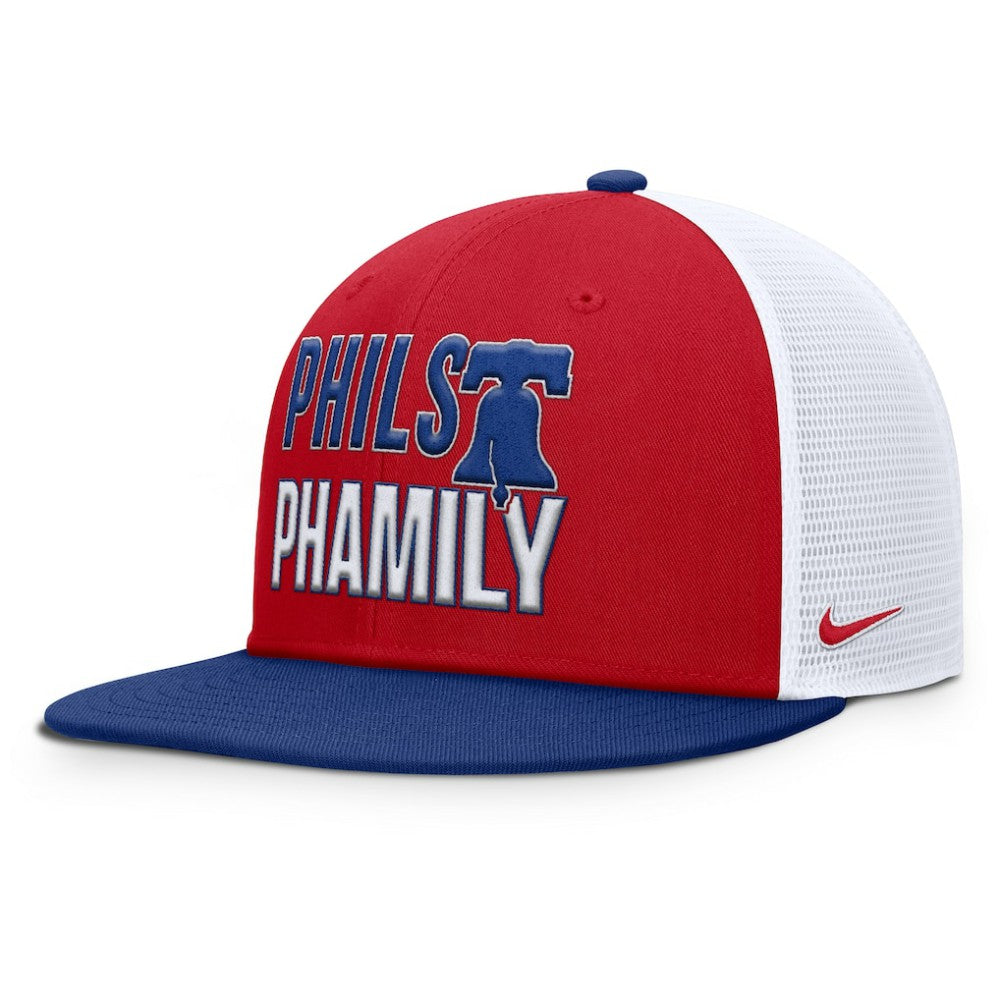 Red Philadelphia Phillies Nike Pro Trucker Snapback Hat