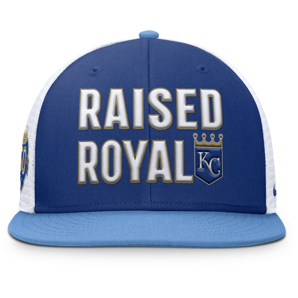 Royal/Light Blue Kansas City Royals Nike Pro Performance Trucker Snapback Hat