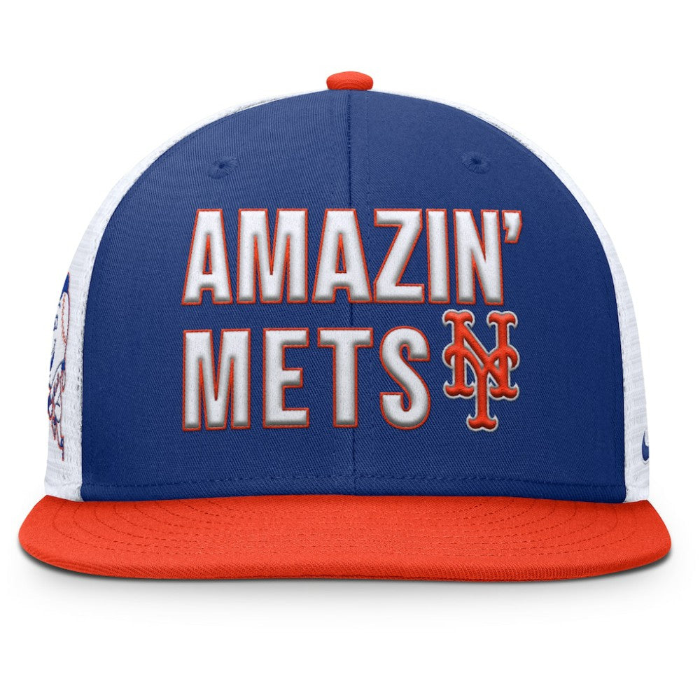 Blue New York Mets Nike Pro Trucker Snapback Hat