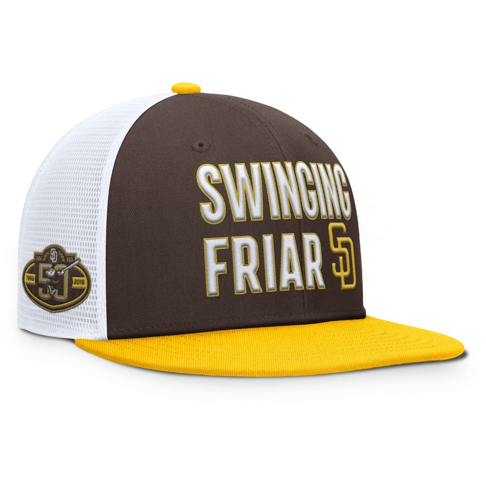 Brown San Diego Padres Nike Pro Trucker Snapback Hat