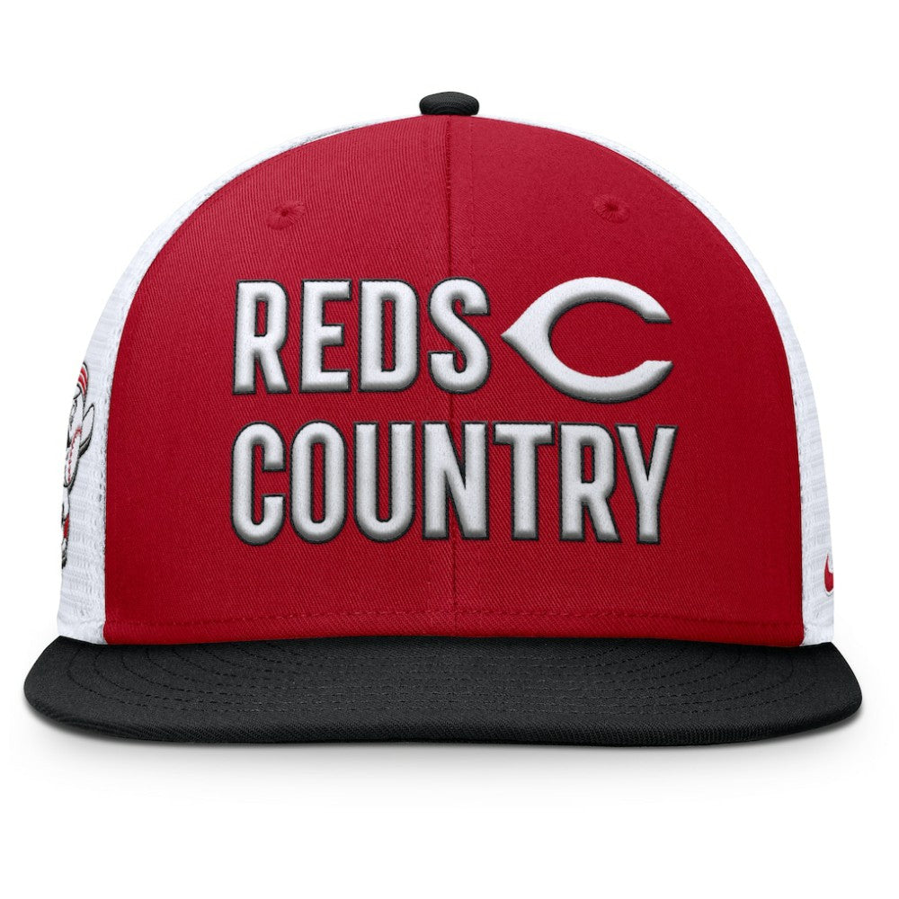 Red Cincinnati Reds Nike Pro Trucker Snapback Hat