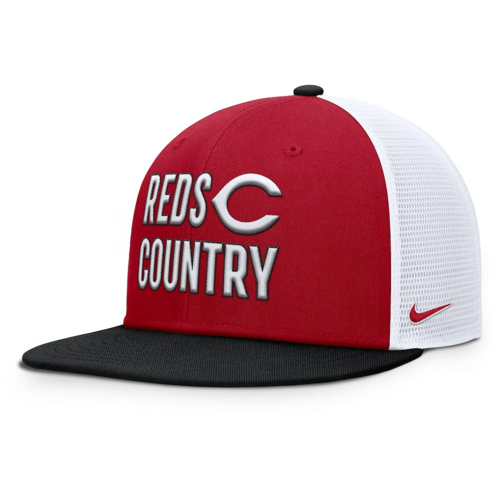 Red Cincinnati Reds Nike Pro Trucker Snapback Hat