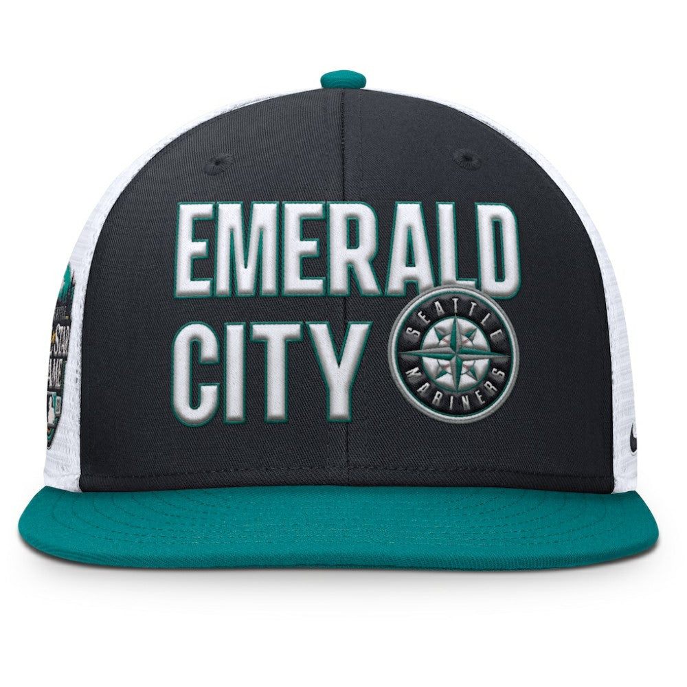 Navy Seattle Mariners Nike Pro Trucker Snapback Hat