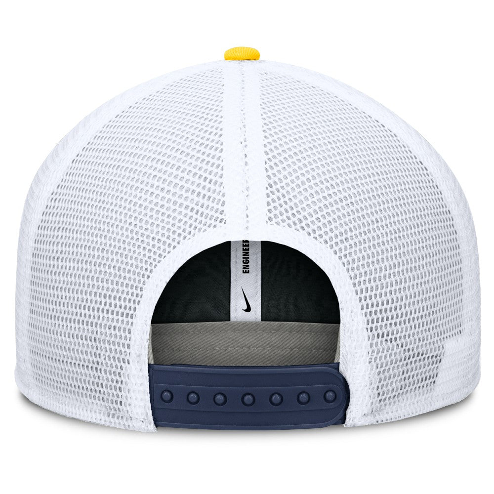 Navy Milwaukee Brewers Nike Pro Trucker Snapback Hat