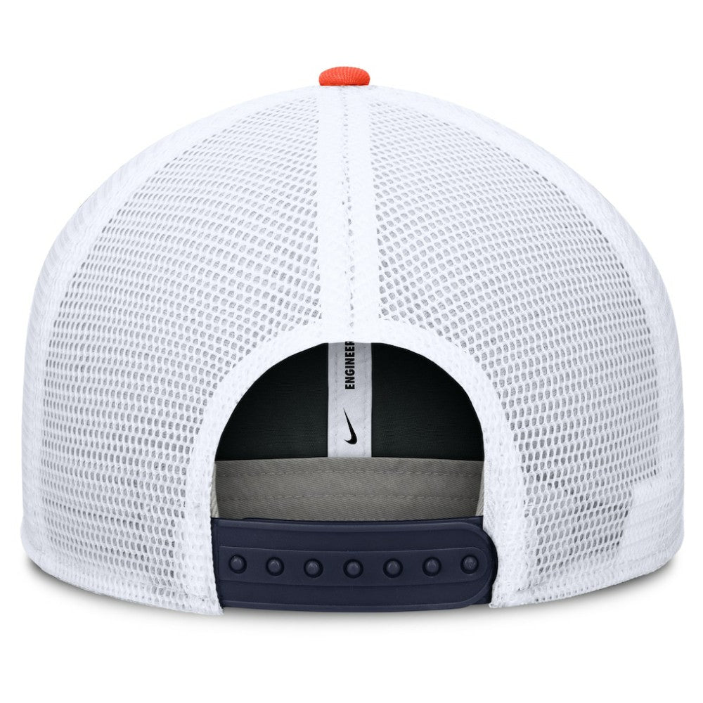Navy/Orange Houston Astros Nike Pro Performance Trucker Snapback Hat