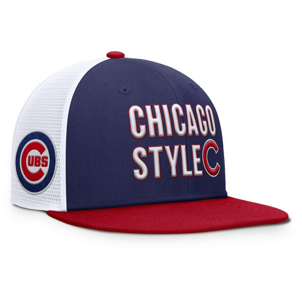 Royal Chicago Cubs Nike Pro Trucker Snapback Hat