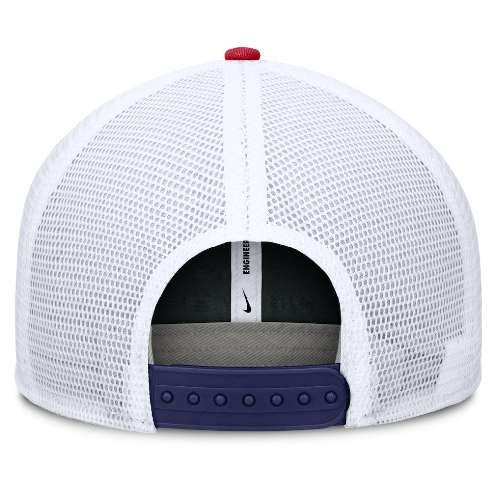 Royal Chicago Cubs Nike Pro Trucker Snapback Hat
