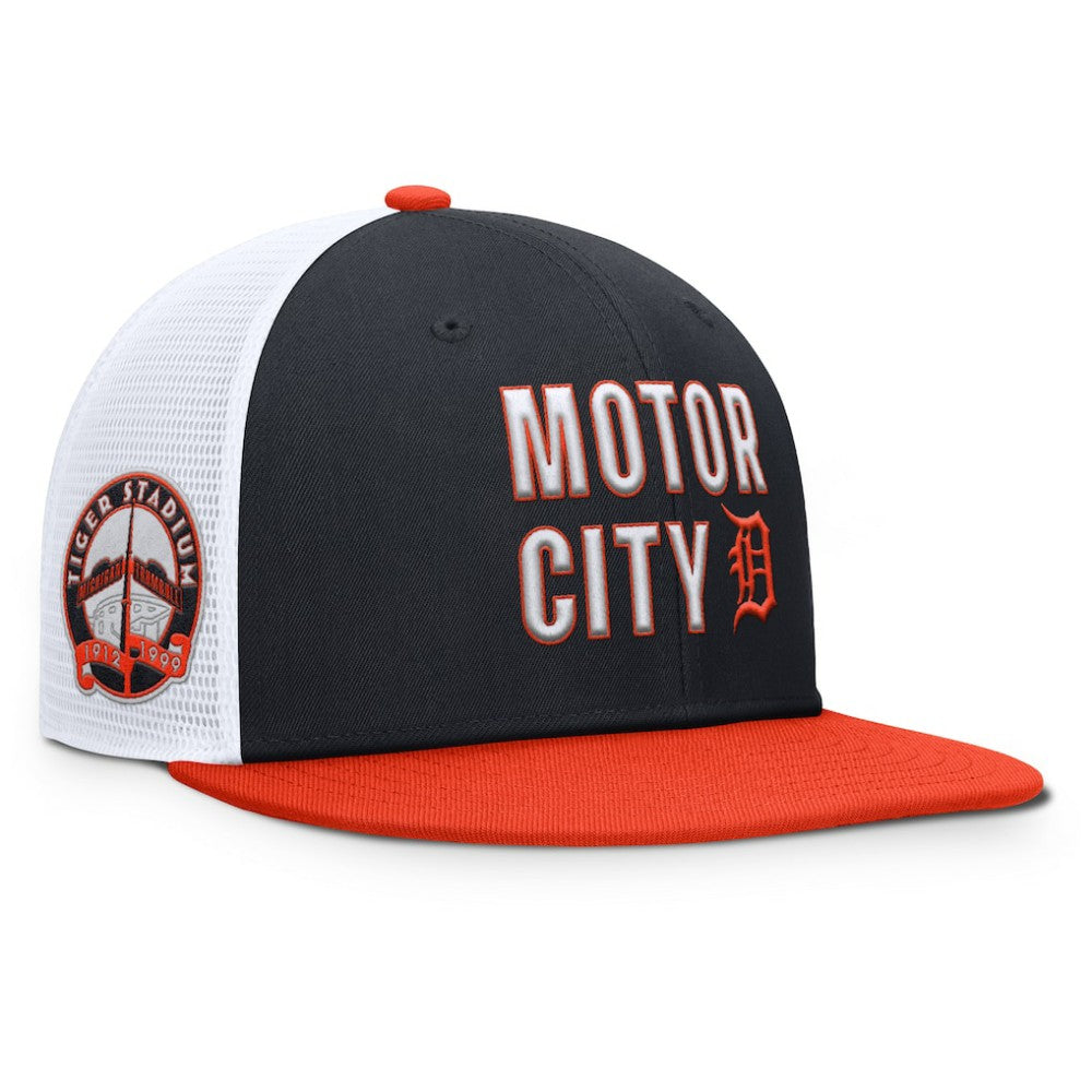 Navy Detroit Tigers Nike Pro Trucker Snapback Hat